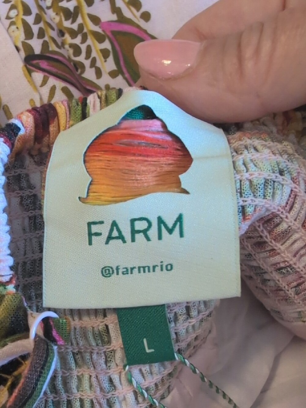 Farm Rio Into The Jungle Linen Blend Mini Dress - Picture 12 of 14